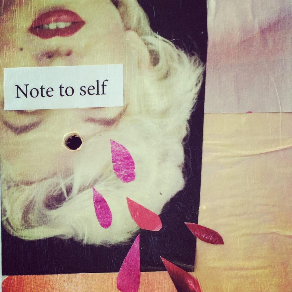 SYA_Note to self bullet hole