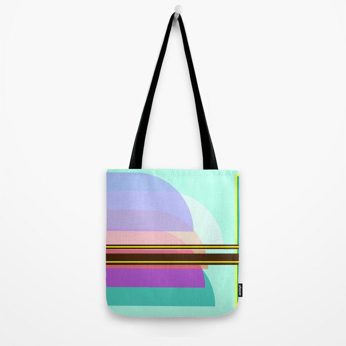 Multi-colored totebag by macro.baby.